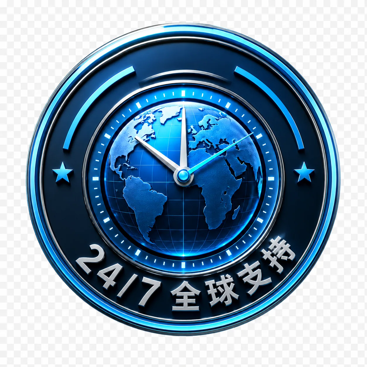 Global support badge